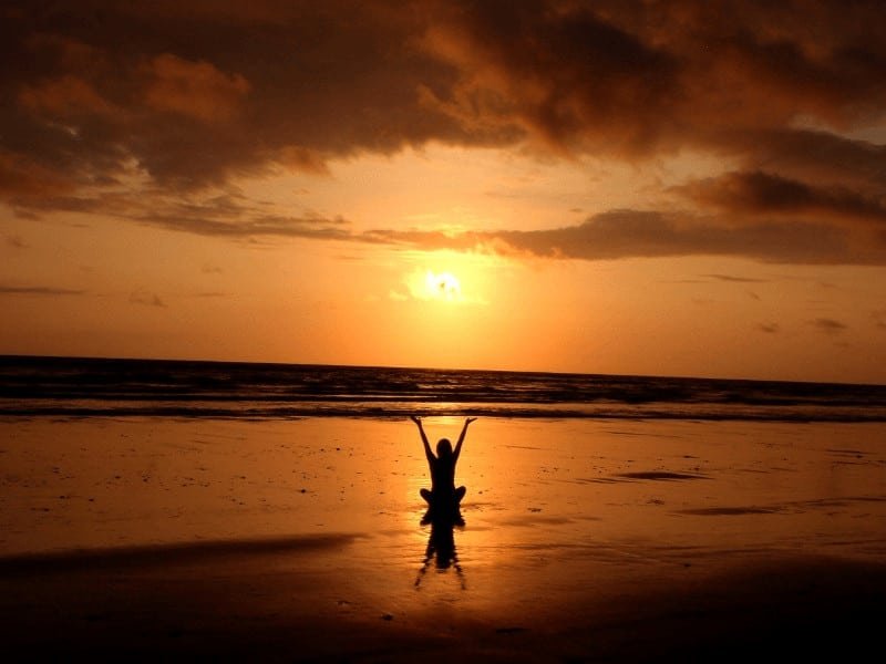 The Ultimate Guide to Chanting and Meditation Gayatri Mantra 1 The Gayatri mantra, also called the Savitri mantra, connects us to the sun's powerful light source, symbolizing spiritual knowledge.