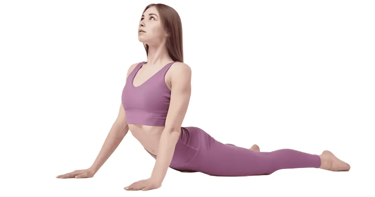 Seal pose is a prone, back-bending yoga pose that stretches the spine and abdomen and strengthens the arms.