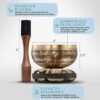 Authentic Tibetan Singing Bowl Meditation Set