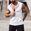 COOFANDY Men's Hooded Workout Tank Tops
