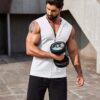COOFANDY Men's Hooded Workout Tank Tops