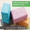 Gaiam Yoga Block - Latex-Free Support