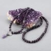 Jovivi Mala Beads Bracelet with Healing Crystals