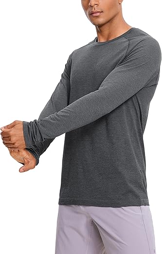 Men's Seamless Long Sleeve Workout Top